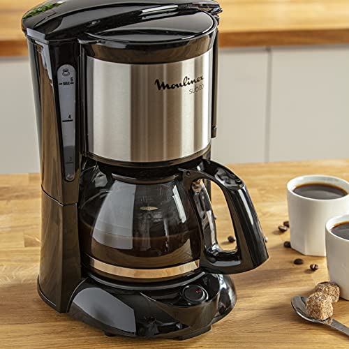 Moulinex-Subito-Cafetire-filtre-lectrique-06-L-soit-6-tasses-Machine--caf-Systme-anti-goutte-Porte-filtre-pivotant-Auto-off-30-min-FG150813-0-2