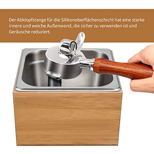 Wemk-Bote-Marc-de-Caf-Conteneur-pour-Marc-de-Caf-avec-Barre-de-Frappe-Revtue-de-Silicone-En-bambou-et-Acier-Inoxydable-Bac--Dchets-pour-Votre-Accessoire-Barista-0-1