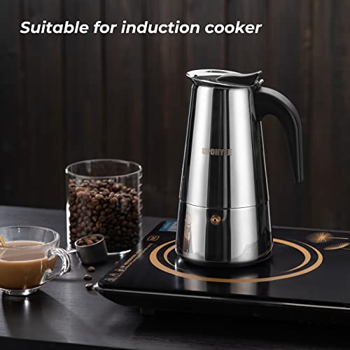Cafetiere-Italienne-500ml-10-Tasses-Grande-Contenance-Cafetiere-Italienne-Induction-Cafetire-Moka-Compatible-avec-Plaque--Induction-Moka-Pot-Comprenant-Cuillre-et-Pinceau-0-2