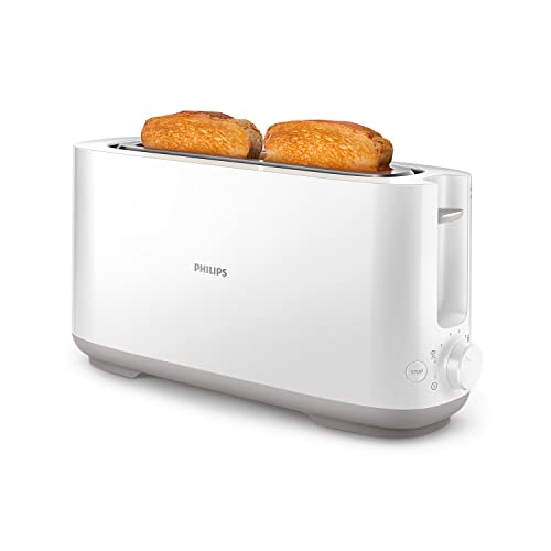 Philips-Grille-pain-Fente-Grande-8-Rglages-Rchauffe-Viennoiseries-Dconglation-Parois-Froides-Surlvation-Arrt-Automatique-Blanc-HD259000-0-0
