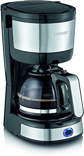 SEVERIN-Cafetire-Filtre-Design-Compact-Inox-BrossNoir-KA-4808-0