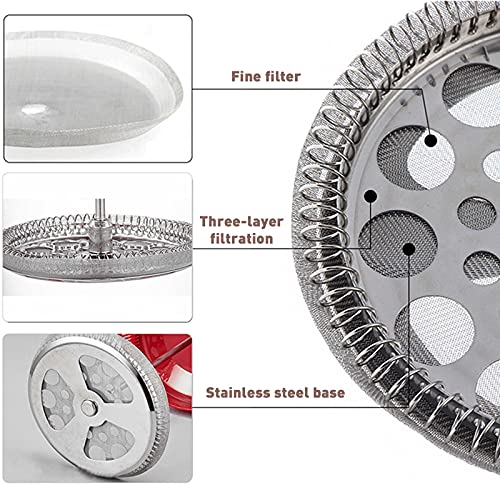 MAISITOO-Cafetire--Piston-1000ML-Franais-presse-caf-en-verre-Machine--Caf-French-Press-Machine--Th-en-Verre-RSistant--la-Chaleur-avec-Filtrants-Faciles--Nettoyer-Noir-0-1