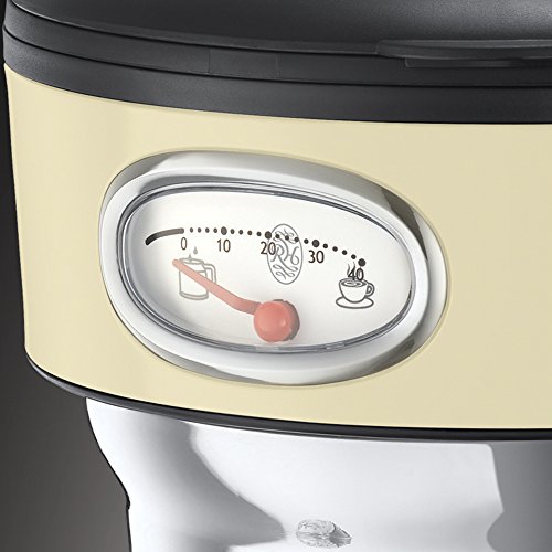 Russell-Hobbs-Cafetire-Design-Vintage-Premium-Retro-Crme-Cafetire-Filtre-Grande-Capacit-125L-10-tasses-Rapide-Stop-goutte-Arrt-Auto-Temps-de-prparation-visible-Machine--Caf-21702-56-0-1