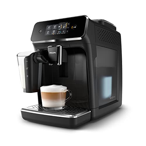 Philips-Srie-2200-Machine-Expresso-Caf--Grain-LatteGo-Mousseur--Lait-3-Spcialits-de-Caf-cran-Tactile-Intuitif-Noir-Brillant-EP223140-0-0