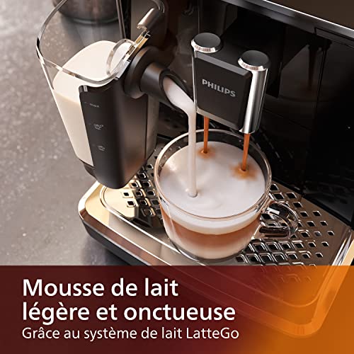 Philips-Srie-2200-Machine-Expresso-Caf--Grain-LatteGo-Mousseur--Lait-3-Spcialits-de-Caf-cran-Tactile-Intuitif-Noir-Brillant-EP223140-0-1