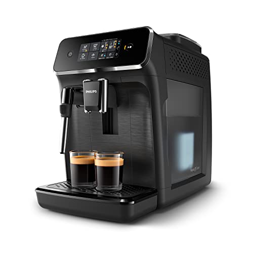 Philips-Srie-2200-Machine-Expresso-Caf--Grain-Wi-Fi-Connect-avec-Appli-de-Contrle-Mousseur--Lait-Classique-cran-Tactile-Intuitif-Noir-Mat-EP252010-0-0