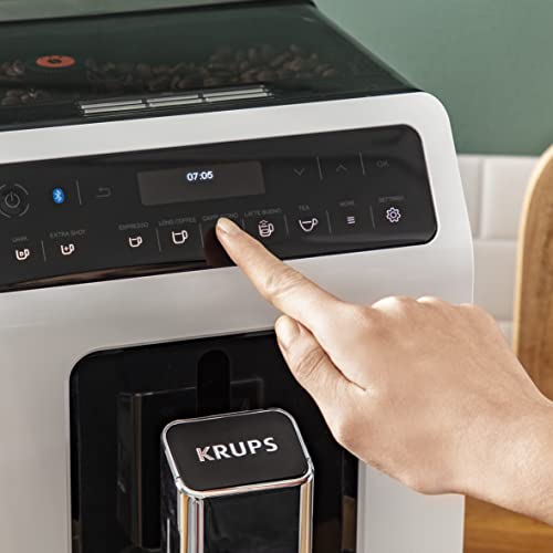 Krups-Evidence-Machine--caf--grain-Broyeur--grain-Cafetire-expresso-Cappuccino15-boissons-2-tasses-en-simultan-Fabriqu-en-France-Blanche-EA890110-0-2