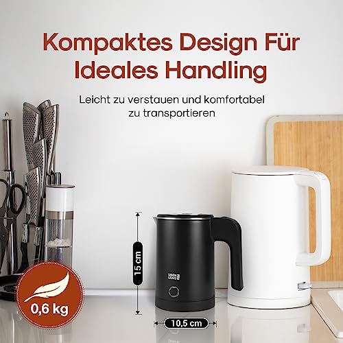 LEBENLANG-Bouilloire-Electrique-en-Acier-Inoxydable-05L-600W-Economie-dEnergie-I-Mini-Bouilloire-Electrique-Bouilloires-Electriques-Kettle-Theiere-Electrique-Bouilloire-Inox-Bouilloir-0-0