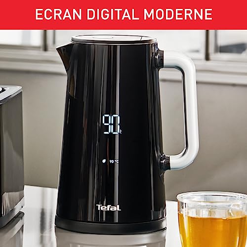 Tefal-Bouilloire-electrique-noire-Ecran-numerique-digital17-L-5-temperatures-Paroi-anti-brulure-Maintien-au-chaud-30min-Interieur-inox-Base-de-360-Smartn-Light-KO850810-0-1