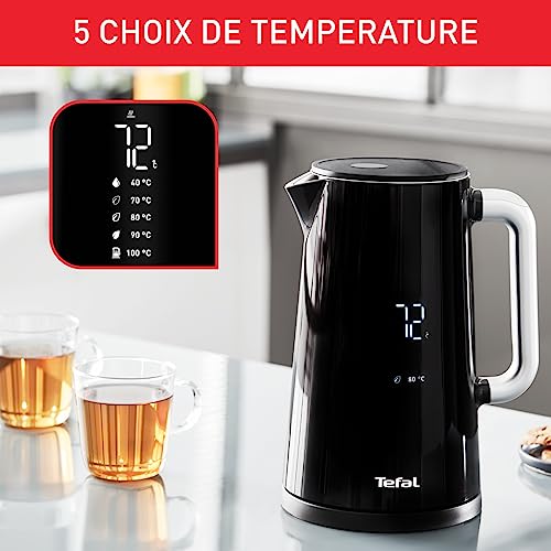 Tefal-Bouilloire-electrique-noire-Ecran-numerique-digital17-L-5-temperatures-Paroi-anti-brulure-Maintien-au-chaud-30min-Interieur-inox-Base-de-360-Smartn-Light-KO850810-0-2