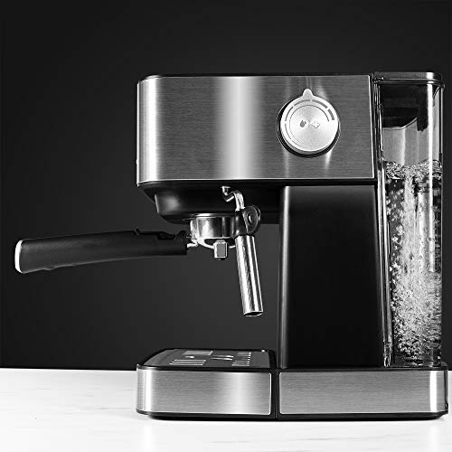 Cecotec-Machine-a-cafe-Expresso-Power-Espresso-20-Matic-20bars-de-Pression15-LBras-Double-Sortie-Buse-vapeurPlateau-Rechauffe-tassesTelecommandes-DigitalesFinitions-en-Acier-Inoxydable-850-W-0-0