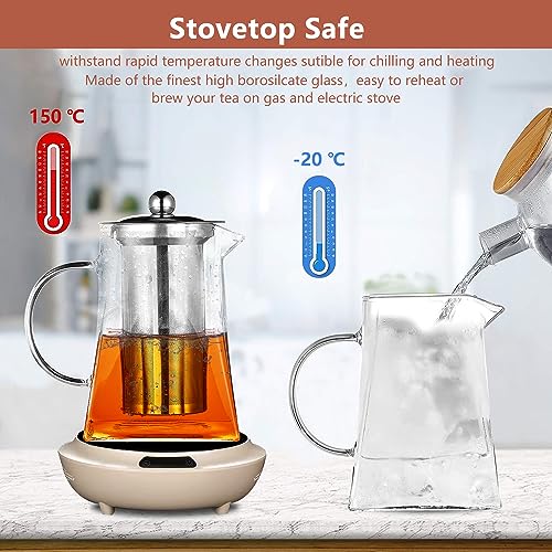 PluieSoleil-Theiere-en-Verre-Avec-Infuseur-en-Acier-Inoxydable-Theiere-avec-Filtre-Resistant-a-La-Chaleur-Ideal-pour-Le-The-Et-Le-Cafe-700ML-0-2