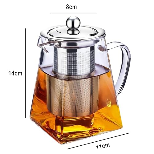 Theiere-en-Verre-avec-Infuseur-Amovible-Teapot-Bouilloire-550-ML-en-Verre-Borosilicate-Transparente-et-Classique-Passoire-et-Couvercle-en-Acier-Inoxydable-304-0-2