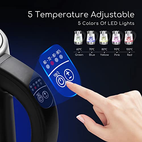 Aigostar-Cris-Bouilloire-en-verre-Temperature-Reglable-2200W-17L-Thermostat-Reglable-60-a-100oC-et-fonction-maintien-au-chaud-Filtre-a-the-amovible-eclairage-LED-de-couleurs-Sans-BPA-0-0