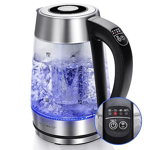 Aigostar-Cris-Bouilloire-en-verre-Temperature-Reglable-2200W-17L-Thermostat-Reglable-60-a-100oC-et-fonction-maintien-au-chaud-Filtre-a-the-amovible-eclairage-LED-de-couleurs-Sans-BPA-0