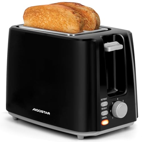 Aigostar-Warrior-30JRL--Grille-pain-2-fentes-extra-larges-et-7-niveaux-de-brunissage-Fonctions-toaster-decongeler-rechauffer-et-annuler-750W-0-BPA-Design-exclusif-0