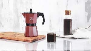 Cecotec-Cafetiere-Italienne-Cumbia-Mokclassic-600-Garnet-Cafetiere-Italienne-300-ml-Marron-6-Tasses-Compatible-Induction-et-Autres-Surfaces-Poignee-Ergonomique-Filtre-Acier-Inoxydable-0-1