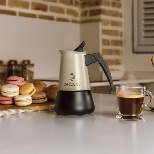 Cecotec-Cafetiere-Italienne-Piccolina-200-GreenCapacite-100-ml-pour-2-tassesDesign-elegant-en-acierFiltre-en-acier-inoxydableConvient-a-toutes-les-surfacesSoupape-de-securite-Joint-en-silicone-0-0