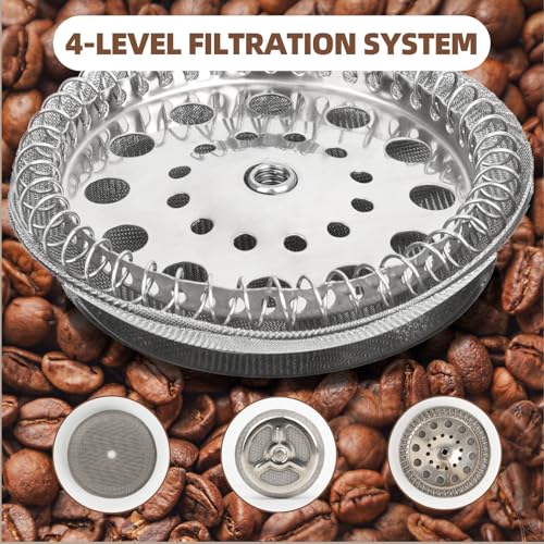 Starward-Cafetiere-Piston-Cafetiere-Francaise-350-ml-French-Press-Cafetiere-a-Piston-en-Verre-Borosilicate-Acier-Inoxydable-pour-Cafe-The-0-2