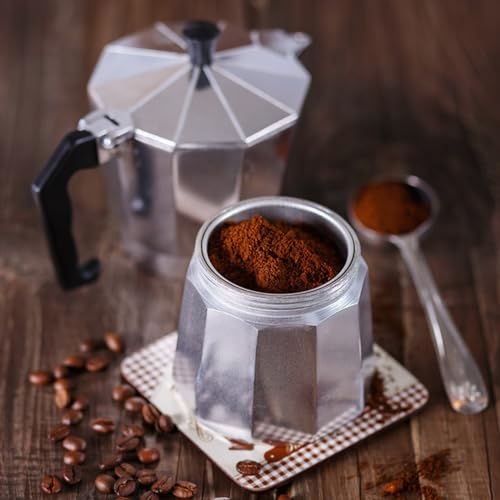 WinGluge-Cafetiere-Italienne-en-Aluminium-Cafetiere-de-6-Tasses-Cafetiere-Expresso-Iconique-Cafetiere-Moka-Valve-de-Securite-Joint-en-Silicone-pour-Vitroceramique-Gaz-Design-elegant-Argente-0-1