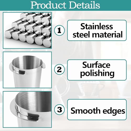 DONOONIS-51mm-Tasse-Dosage-de-CafeTasse-a-Mesurer-Le-Cafe-en-Acier-InoxydableDistributeur-Tasse-Dosage-Convient-pour-Porte-Filtre-Barista-de-51-a-54-mmAccessoires-pour-Machines-a-Cafe-Expresso-0-1