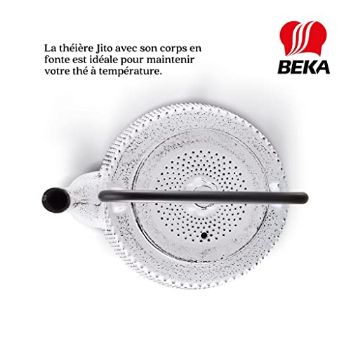 Beka-Jito-theiere-en-fonte-08-L-Theiere-avec-infuseur-en-inox-anse-rabattable-et-bec-veseur-anti-goutte-Bouilloire-compatible-avec-tous-feux-Theiere-avec-couvercle-amovible-0-0
