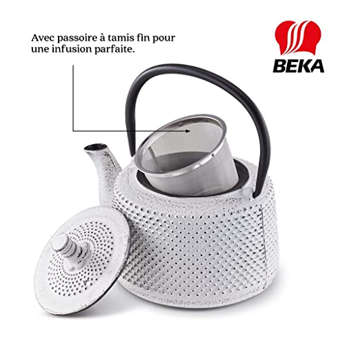 Beka-Jito-theiere-en-fonte-08-L-Theiere-avec-infuseur-en-inox-anse-rabattable-et-bec-veseur-anti-goutte-Bouilloire-compatible-avec-tous-feux-Theiere-avec-couvercle-amovible-0-1
