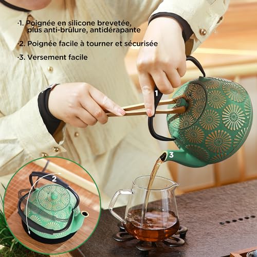 MILVBUSISS-Theiere-en-fonte-de-grande-capacite-de-1200-ml-avec-infuseur-pour-plaque-de-cuisson-theiere-japonaise-Sakura-pour-feuilles-mobiles-revetement-interieur-emaille-poignee-en-silicone-0-2