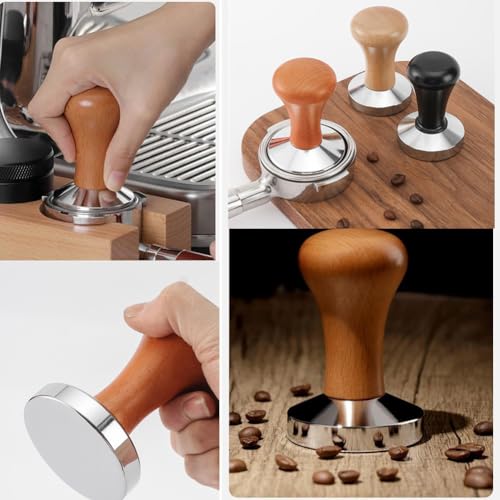 Tamper-a-Cafe-Espresso-Tamper-51mm-Avec-Manche-en-Bois-Tasseur-en-Acier-Inoxydable-pour-Cafetieres-et-Amateurs-0-1