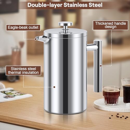 Cafetiere-a-Piston-1000ml-French-Press-en-Acier-Inoxydable-Double-Paroi-Isolee-Cafetiere-a-Piston-pour-la-maison-le-camping-et-le-bureau-0-0