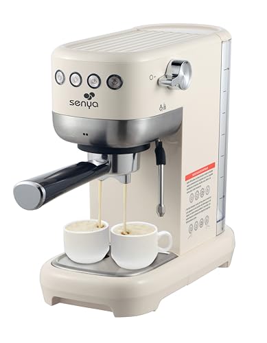 Senya-Machine-a-cafe-Tasty-Coffee-20-bars-cafetiere-expresso-et-cappuccino-1300W-Thermoblock-mousseur-de-lait-arret-automatique-0